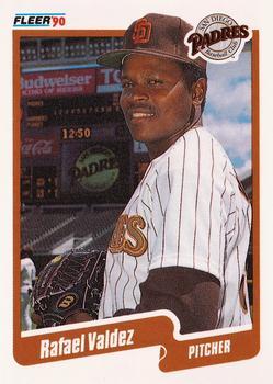 #U-58 Rafael Valdez - San Diego Padres - 1990 Fleer Update Baseball