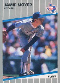#U-65 Jamie Moyer - Texas Rangers - 1989 Fleer Update Baseball