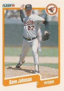 #U-67 Dave Johnson - Baltimore Orioles - 1990 Fleer Update Baseball