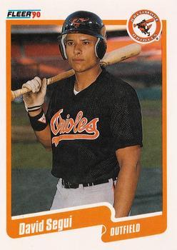 #U-69 David Segui - Baltimore Orioles - 1990 Fleer Update Baseball