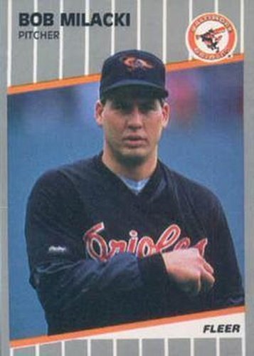 #U-6 Bob Milacki - Baltimore Orioles - 1989 Fleer Update Baseball