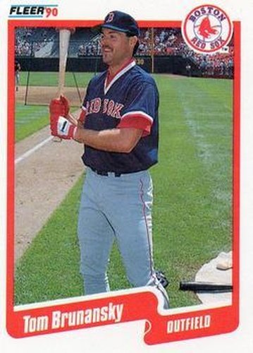 #U-70 Tom Brunansky - Boston Red Sox - 1990 Fleer Update Baseball