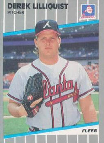 #U-73 Derek Lilliquist - Atlanta Braves - 1989 Fleer Update Baseball