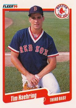 #U-73 Tim Naehring - Boston Red Sox - 1990 Fleer Update Baseball