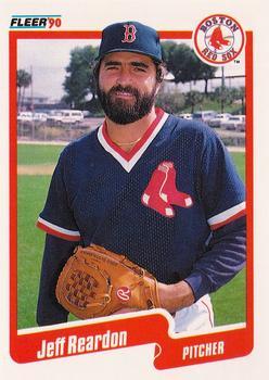 #U-75 Jeff Reardon - Boston Red Sox - 1990 Fleer Update Baseball