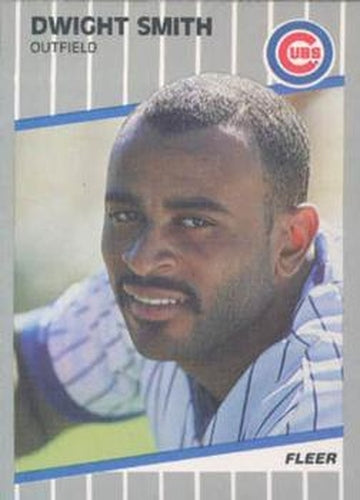 #U-79 Dwight Smith - Chicago Cubs - 1989 Fleer Update Baseball