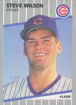 #U-82 Steve Wilson - Chicago Cubs - 1989 Fleer Update Baseball