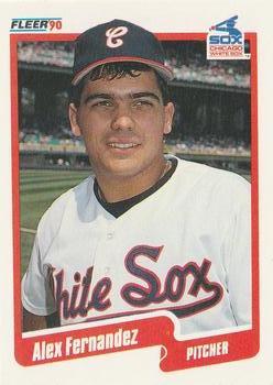 #U-84 Alex Fernandez - Chicago White Sox - 1990 Fleer Update Baseball