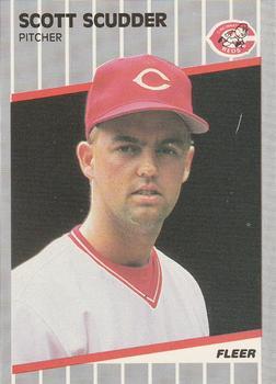 #U-87 Scott Scudder - Cincinnati Reds - 1989 Fleer Update Baseball