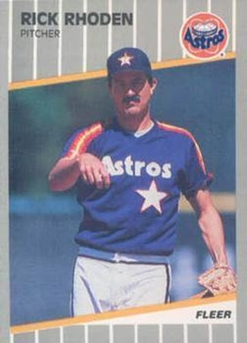 #U-89 Rick Rhoden - Houston Astros - 1989 Fleer Update Baseball