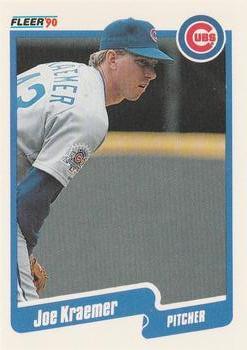 #U-8 Joe Kraemer - Chicago Cubs - 1990 Fleer Update Baseball