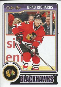 #U10 Brad Richards - Chicago Blackhawks - 2014-15 O-Pee-Chee Update Hockey