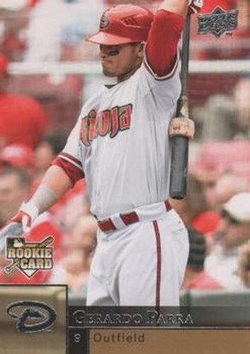 #U12 Gerardo Parra - Arizona Diamondbacks - 2009 Upper Deck - Update Baseball