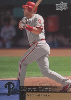 #U17 Miguel Cairo - Philadelphia Phillies - 2009 Upper Deck - Update Baseball