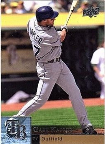 #U27 Gabe Kapler - Tampa Bay Rays - 2009 Upper Deck - Update Baseball