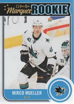 #U28 Mirco Mueller - San Jose Sharks - 2014-15 O-Pee-Chee Update Hockey