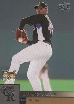 #U30 Jhoulys Chacin - Colorado Rockies - 2009 Upper Deck - Update Baseball