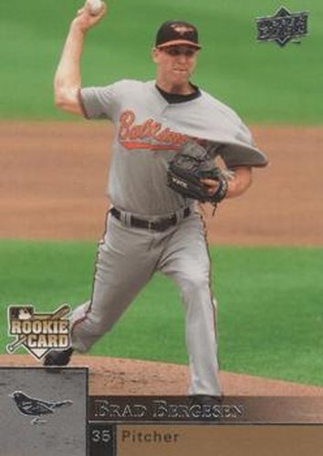 #U33 Brad Bergesen - Baltimore Orioles - 2009 Upper Deck - Update Baseball