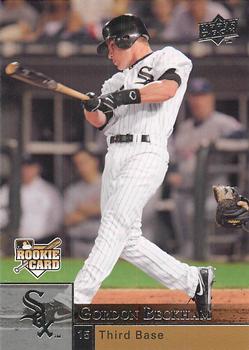 #U36 Gordon Beckham - Chicago White Sox - 2009 Upper Deck - Update Baseball
