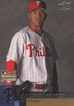 #U46 Antonio Bastardo - Philadelphia Phillies - 2009 Upper Deck - Update Baseball