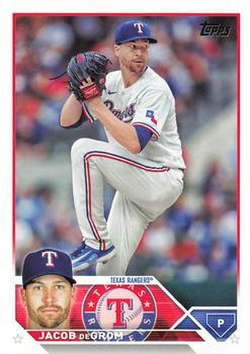 #US100 Jacob deGrom - Texas Rangers - 2023 Topps Update Baseball