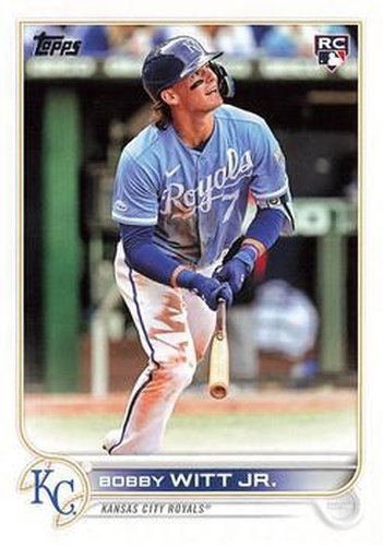 #US100 Bobby Witt Jr. - Kansas City Royals - 2022 Topps Update Baseball