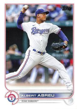 #US101 Albert Abreu - Texas Rangers - 2022 Topps Update Baseball