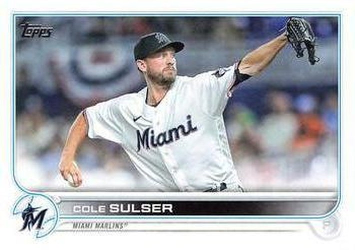 #US103 Cole Sulser - Miami Marlins - 2022 Topps Update Baseball