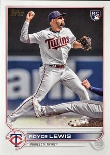 #US105c Royce Lewis - Minnesota Twins - 2022 Topps Update Baseball