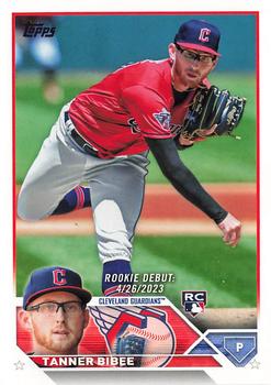 #US107 Tanner Bibee - Cleveland Guardians - 2023 Topps Update Baseball