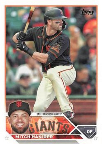 #US108 Mitch Haniger - San Francisco Giants - 2023 Topps Update Baseball