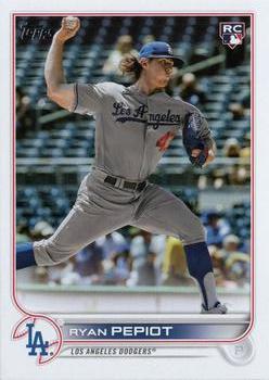#US109 Ryan Pepiot - Los Angeles Dodgers - 2022 Topps Update Baseball