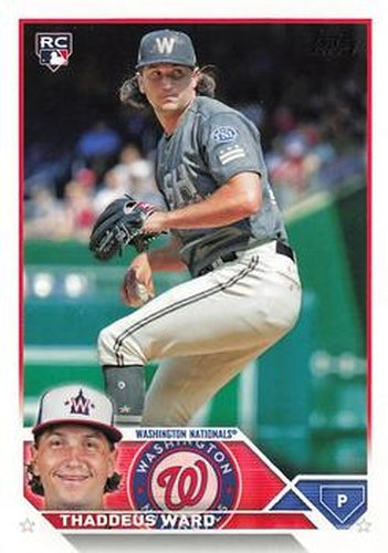 #US111 Thaddeus Ward - Washington Nationals - 2023 Topps Update Baseball