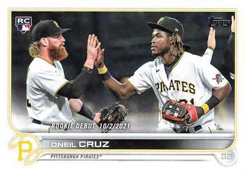 #US113 Oneil Cruz - Pittsburgh Pirates - 2022 Topps Update Baseball
