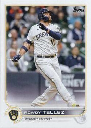 #US114 Rowdy Tellez - Milwaukee Brewers - 2022 Topps Update Baseball