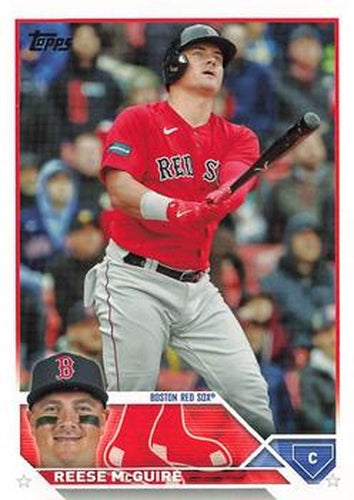 #US115 Reese McGuire - Boston Red Sox - 2023 Topps Update Baseball