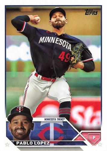#US117 Pablo López - Minnesota Twins - 2023 Topps Update Baseball