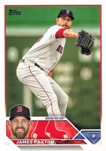 #US119 James Paxton - Boston Red Sox - 2023 Topps Update Baseball