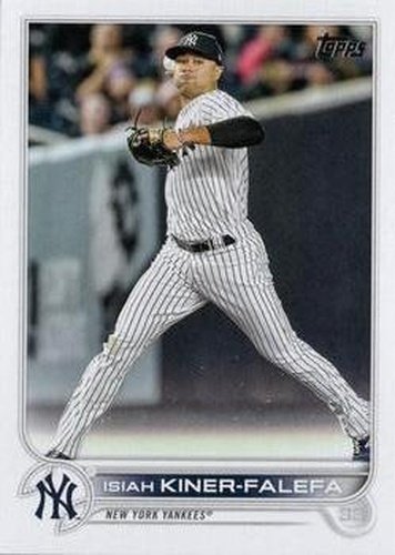 #US119 Isiah Kiner-Falefa - New York Yankees - 2022 Topps Update Baseball