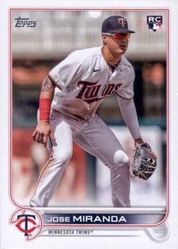 #US120b Jose Miranda - Minnesota Twins - 2022 Topps Update Baseball