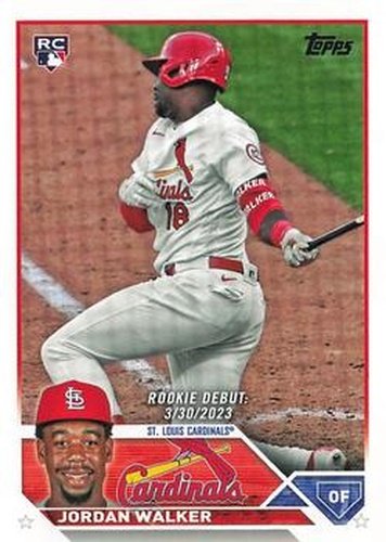 #US122 Jordan Walker - St. Louis Cardinals - 2023 Topps Update Baseball