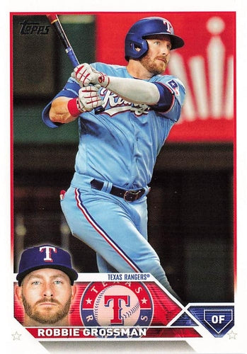 #US123 Robbie Grossman - Texas Rangers - 2023 Topps Update Baseball