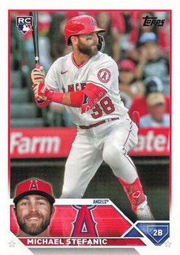 #US124 Michael Stefanic - Los Angeles Angels - 2023 Topps Update Baseball
