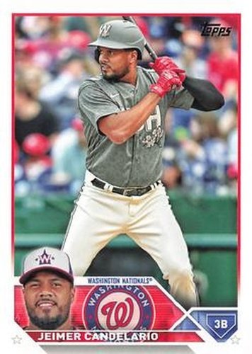 #US129 Jeimer Candelario - Washington Nationals - 2023 Topps Update Baseball