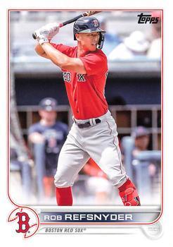 #US129 Rob Refsnyder - Boston Red Sox - 2022 Topps Update Baseball