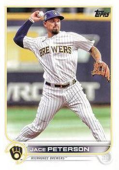 #US12 Jace Peterson - Milwaukee Brewers - 2022 Topps Update Baseball