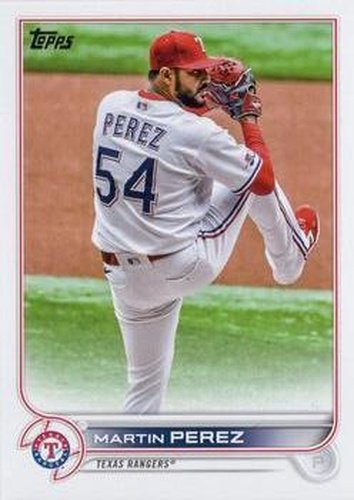 #US131 Martin Perez - Texas Rangers - 2022 Topps Update Baseball