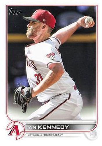 #US134 Ian Kennedy - Arizona Diamondbacks - 2022 Topps Update Baseball