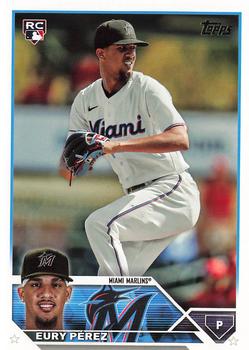 #US139 Eury Pérez - Miami Marlins - 2023 Topps Update Baseball