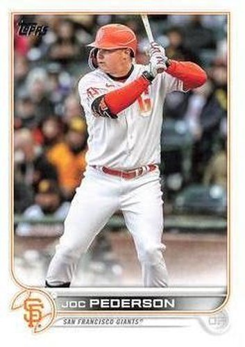 #US141 Joc Pederson - San Francisco Giants - 2022 Topps Update Baseball